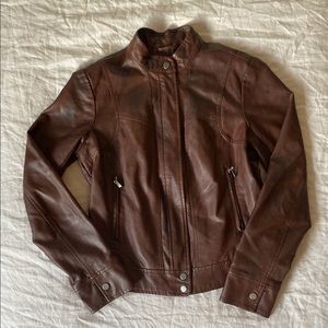 Bernardo Faux Leather Jacket